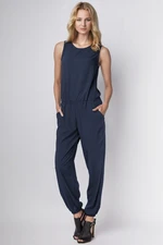 Lanti Woman's Jumpsuit Kb101 Navy Blue