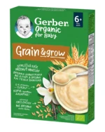 GERBER Organická nemliečna kaša s vanilkovou príchuťou 200 g