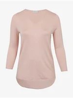 Light Pink Light Sweater ONLY CARMAKOMA Marrys - Women