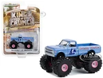 1969 Chevrolet C-10 Monster Truck Blue Metallic "Dream Master" "Kings of Crunch" Series 12 1/64 Diecast Model Car by Greenlight