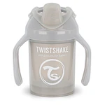 TWISTSHAKE Učící netekoucí hrnek pastelově šedý 230 ml