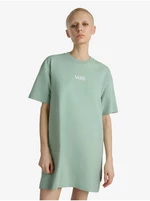 Light Green Women's Dress VANS Center Vee - Women