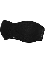 Women's Bandeau Lace Black