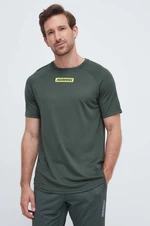 Tréningové tričko Hummel Topaz zelená farba, s potlačou, 213475