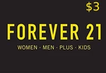 Forever 21 $3 Gift Card US