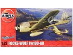 Level 1 Model Kit Focke-Wulf Fw190-A8 Fighter Aircraft 1/72 Plastic Model Kit by Airfix