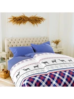 Edoti Xmass 2D flannel bedding