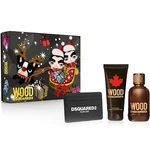 DSQUARED WOOD HIM EDT 100ML+SPR GEL 100ML+PNK 1SET