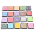 20pcs Multi-colored Giant Ink Pads Stamp Pads Inkpad Handmade DIY Craft For DIY Craft Scrapbooking Finger Paint Ink Pad Set