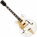 Gretsch G5422GLH Electromatic DC LRL Snowcrest White Guitarra Semi-Acústica