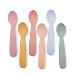 BAP Free Food Grade Baby Silicone Spoons Soft infant Feeding Accessories Learn To Eat Tableware Cutlery