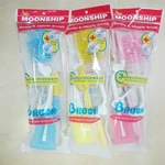 5 pcs/lot 360 degree rotating baby bottle brush newborn nipple sponge nylon washing cleaning cup random color