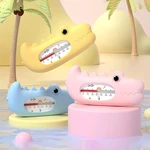 Baby Bath Thermometer Newborn Crocodile Water Temperature Meter Sensor Non-Toxic Babies Floating Waterproof Shower Thermometer