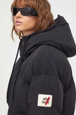 Páperová bunda After Label dámska, čierna farba, zimná