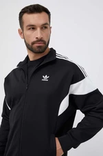 Mikina adidas Originals HS2064-black, pánska, čierna farba, vzorovaná