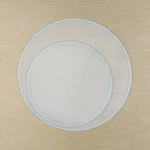 Hedvábné okénko kruh 10cm Ponge 5