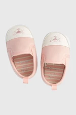 Dětské boty zippy růžová barva