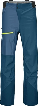 Ortovox 3L Ortler Pants M Petrol Blue M Pantalones de esquí