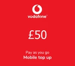 Vodafone PIN £50 Gift Card UK