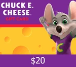 Chuck E. Cheese $20 Gift Card US