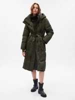 GAP Long Quilted Coat - Women