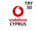 Vodafone Cyprus 50 TRY Mobile Top-up TR
