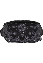 Bandana Print Hip Bag Black