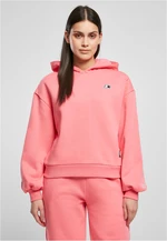 Dámský růžový grapefruit s kapucí Starter Essential Oversized