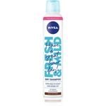 Nivea Fresh Revive suchý šampon pro tmavé vlasy Dark Tones 200 ml