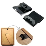 For 2-4mm thick board Photo Frame Clips metal Picture Frame Fixing Picture Hanger Artwork Painting Fasteners Tool