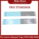 Beke 5T10S33018 2Pcs New For Lenovo Ideapad Yoga C940-14IIL 81Q9 Lcd Cover Screen Removable Tape 045 Fast Ship