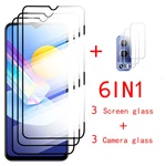 Protective glass For Vivo Y72 5G Camera Screen protector For Vivo Y52 Y51 Y31 Y20 Y20i Y17 Y12 Y11 Y70 Y50 Y30 Tempered glass