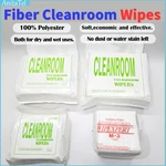 Soft 50pcs-1200pcs/Bag Cleanroom Wiper Non Dust Cloth Dust Free Paper Phone LCD Repair Tool for Class 1-10000 Clean Rooms