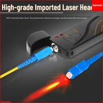 FTTH Fiber Optic 15km/20km/30km Tester Pen Type Red Light Visual Fault Locator With LED Lighting Pen