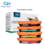 Civoprint compatible toner cartridge 647A CE260A CE261A ce262a 263a for HP CM4540 CM4540f CM4540fskm CP4025dn CP4025n CP4525dn