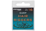 Drennan háčky bez protihrotu Carp Hair Riggers Barbless vel. 16