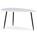 Konferenční stolek CREMONA 1 bílá/černá