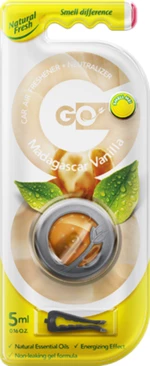 Natural Fresh Vůně do auta Go Gel Madagascar Vanilla 5 ml