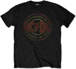 AC/DC Koszulka Est. 1977 Unisex Black 2XL