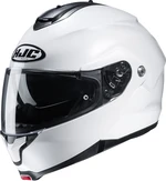 HJC C91N Solid Pearl White 2XL Casco