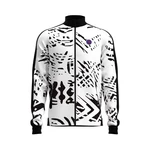 Pánská bunda BIDI BADU  Melbourne Printed Jacket White/Black XL