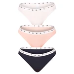 3PACK Women's Panties Tommy Hilfiger multicolor