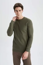 DEFACTO Slim Fit Crew Neck Pullover