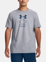 Under Armour T-Shirt UA M Branded GEL Stack SS-GRY - Men