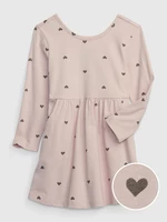 Pink Girly Patterned Dress GAP