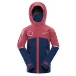 Ružová dievčenská športová bunda ALPINE PRO Goro