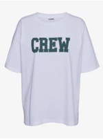 White T-Shirt Noisy May Ida - Women