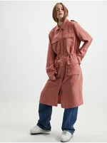 Pink womens light parka ONLY Kenya - Women