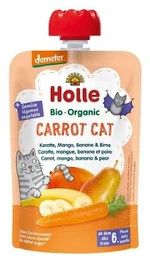 Holle Bio pyré - Carrot Cat- Mrkev, mango, banán a hruška 100 g