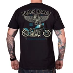 Triko BLACK HEART Blue Chopper  XXL  černá